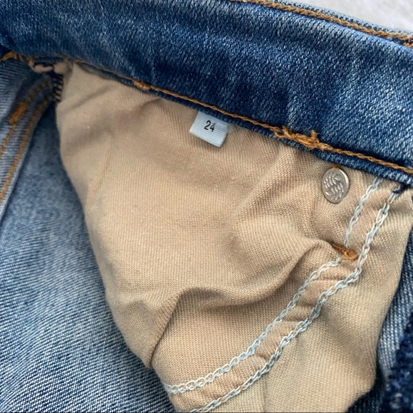 Rag & bone Skinny Ankle Fray Jeans - Picture 9 of 13